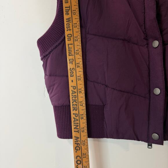 Free People Purple Puffer Vest - Picture 8 of 9